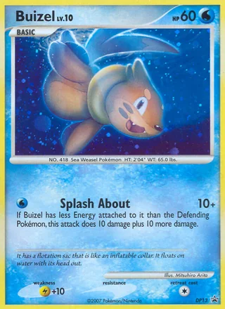 Buizel, DP Black Star Promos