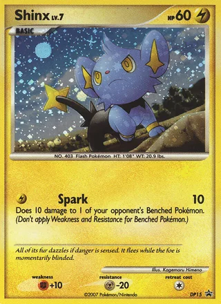 Shinx, DP Black Star Promos