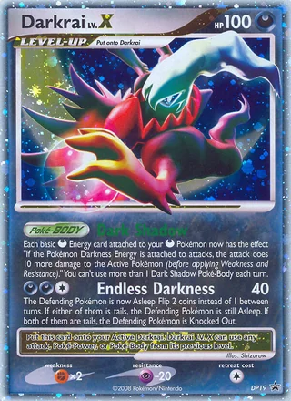 Darkrai LV.X, DP Black Star Promos