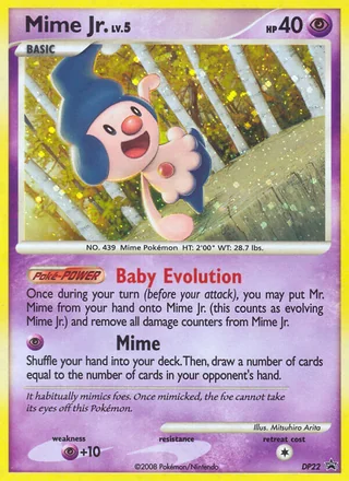 Mime Jr., DP Black Star Promos