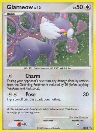 Glameow, DP Black Star Promos