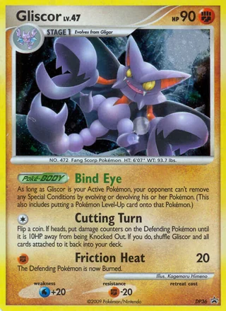 Gliscor, DP Black Star Promos
