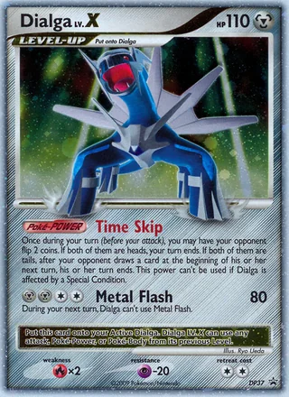 Dialga LV.X, DP Black Star Promos