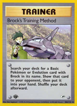 Brock's Training Method, Gym Heroes