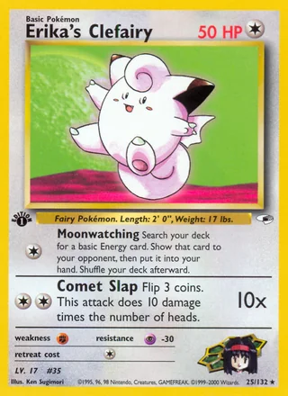 Erika's Clefairy, Gym Heroes