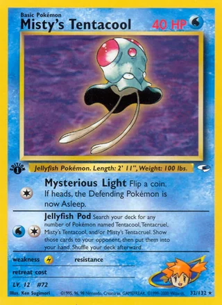 Misty's Tentacool, Gym Heroes
