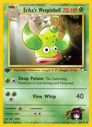 Erika's Weepinbell, Gym Heroes