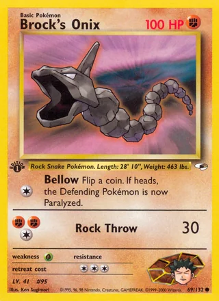 Brock's Onix, Gym Heroes