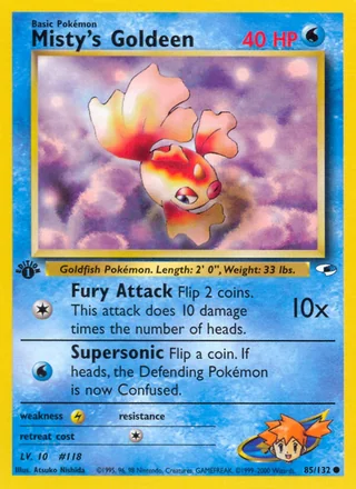 Misty's Goldeen, Gym Heroes