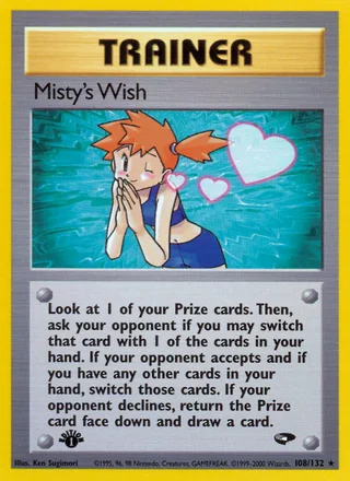 Misty's Wish, Gym Challenge