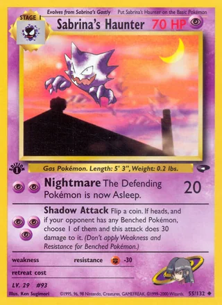 Sabrina's Haunter, Gym Challenge
