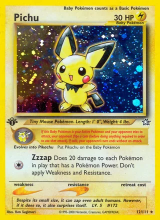Pichu, Neo Genesis