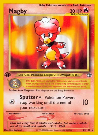Magby, Neo Genesis