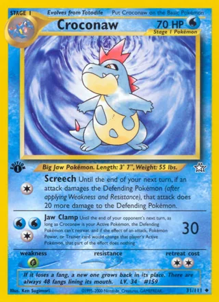Croconaw, Neo Genesis