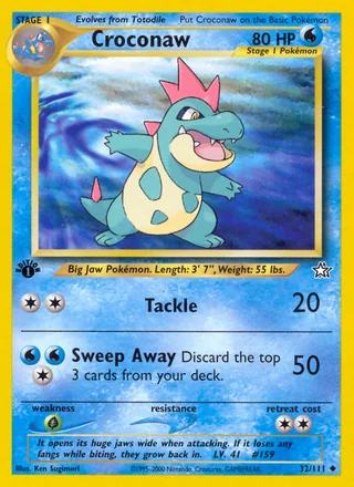 Croconaw, Neo Genesis