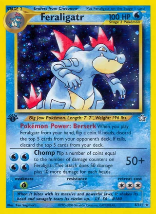 Feraligatr, Neo Genesis