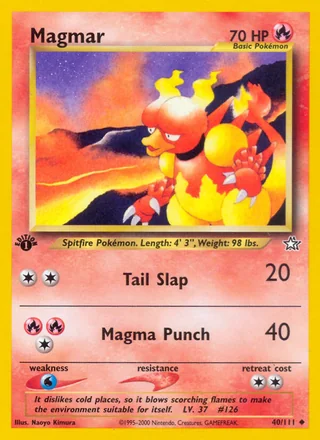 Magmar, Neo Genesis