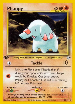 Phanpy, Neo Genesis