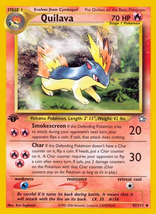 Quilava, Neo Genesis