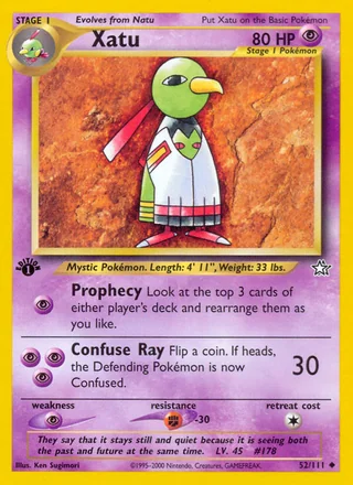 Xatu, Neo Genesis