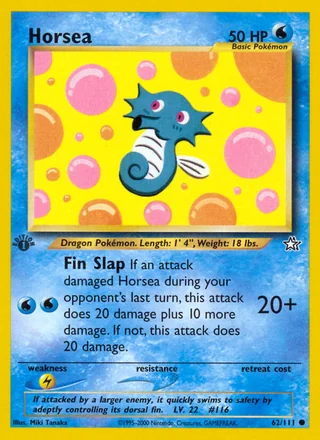 Horsea, Neo Genesis