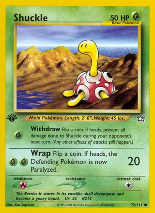 Shuckle, Neo Genesis
