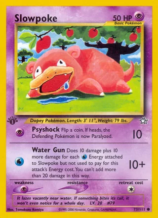Slowpoke, Neo Genesis