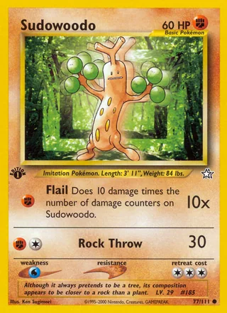 Sudowoodo, Neo Genesis