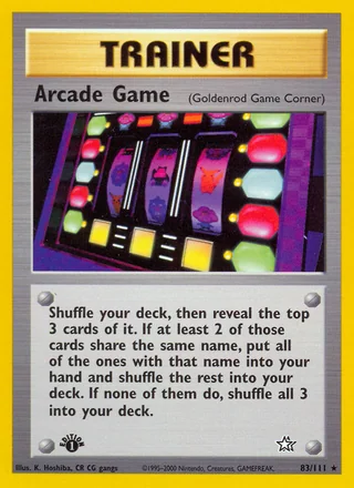 Arcade Game, Neo Genesis