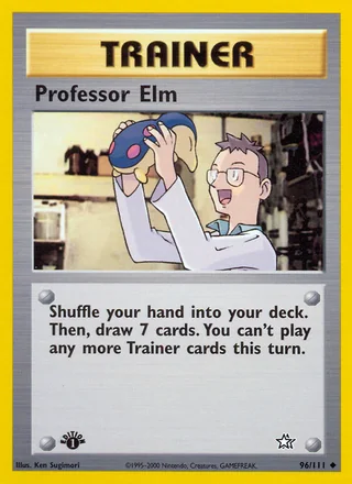 Professor Elm, Neo Genesis