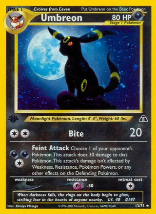 Umbreon, Neo Discovery