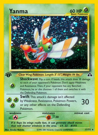 Yanma, Neo Discovery