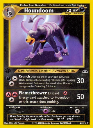 Houndoom, Neo Discovery