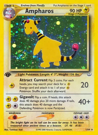 Ampharos, Neo Revelation