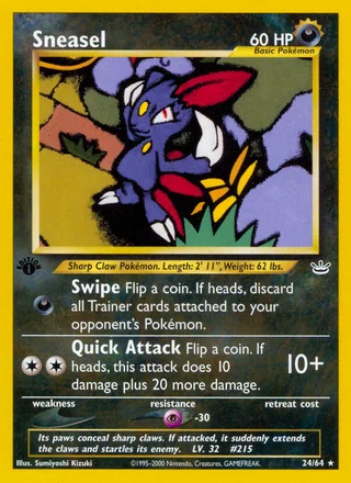 Sneasel, Neo Revelation