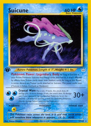 Suicune, Neo Revelation