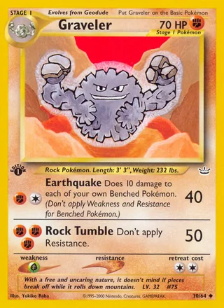 Graveler, Neo Revelation