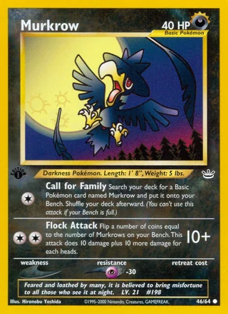 Murkrow, Neo Revelation