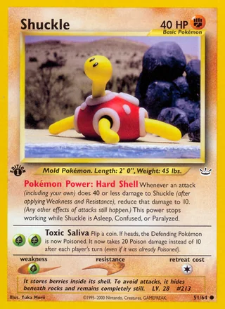 Shuckle, Neo Revelation