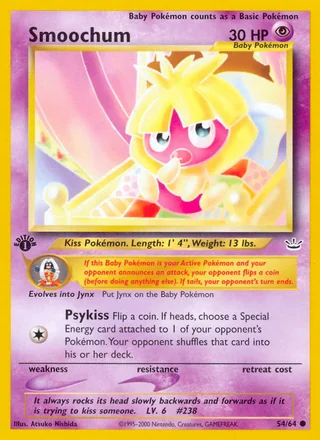 Smoochum, Neo Revelation