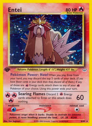 Entei, Neo Revelation