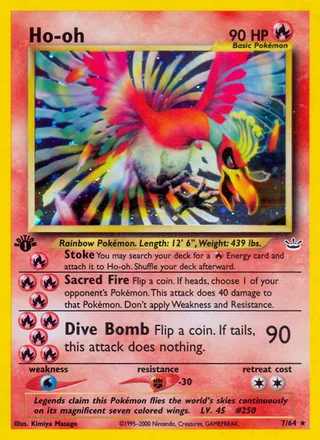 Ho-oh, Neo Revelation
