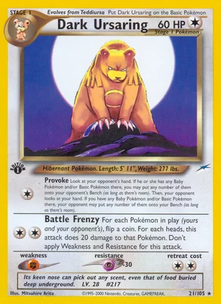 Dark Ursaring, Neo Destiny