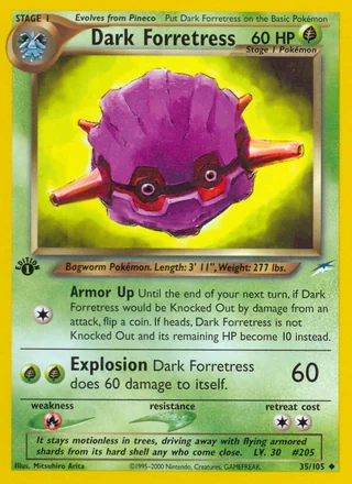 Dark Forretress, Neo Destiny