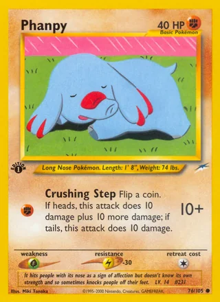 Phanpy, Neo Destiny