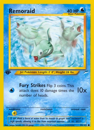 Remoraid, Neo Destiny