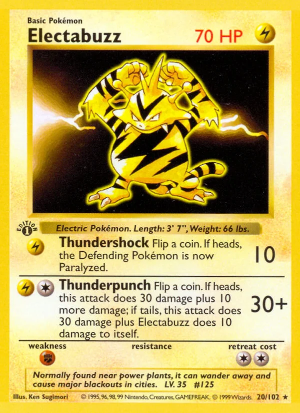 Electabuzz, Base