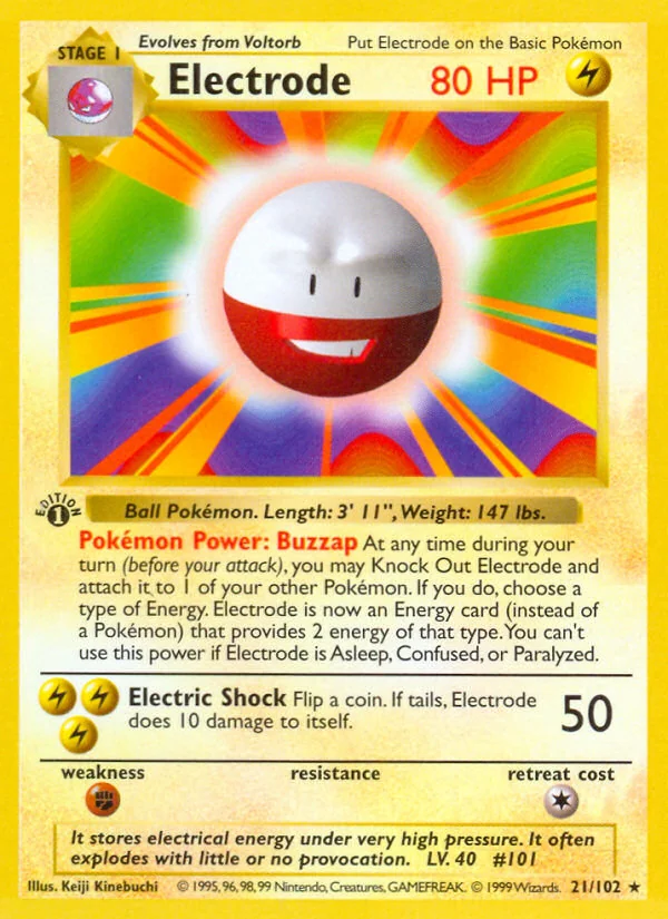 Electrode, Base
