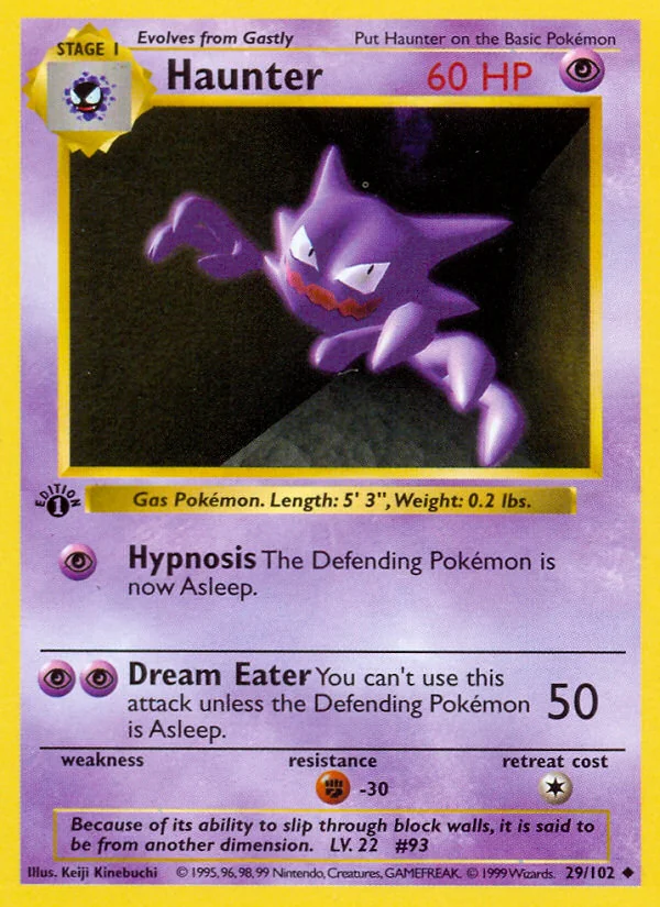 Haunter, Base