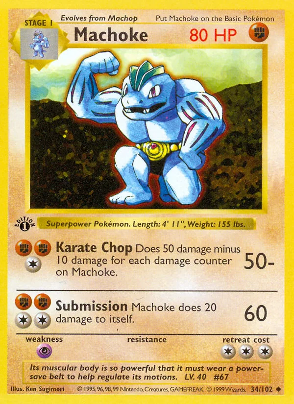 Machoke, Base